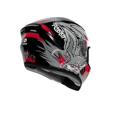 Shiro Fighter Rabbit Full Face Kask
