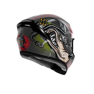 Shiro Fighter Wild Dog Full Face Kask