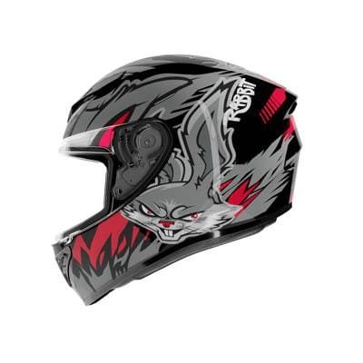 Shiro Fighter Rabbit Full Face Kask