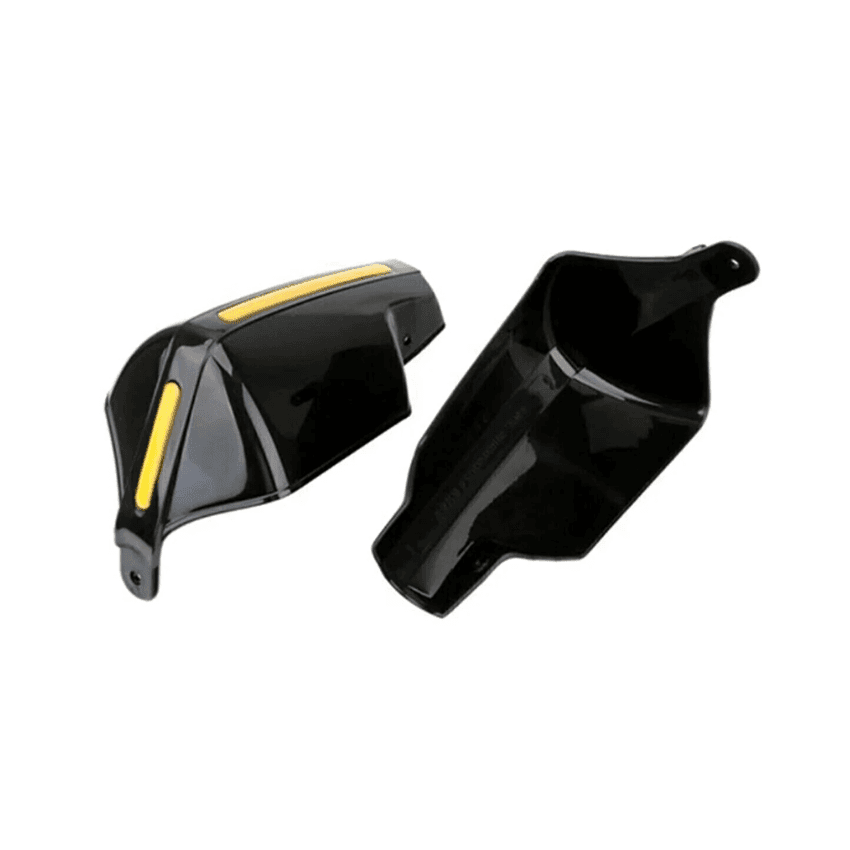 Motorsiklet Elcik El Koruma Rüzgarlığı Siyah Takım