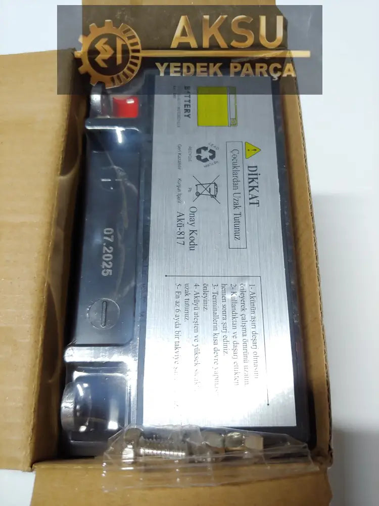 12 V 09 AH Akü OR-TEC (Garantili)