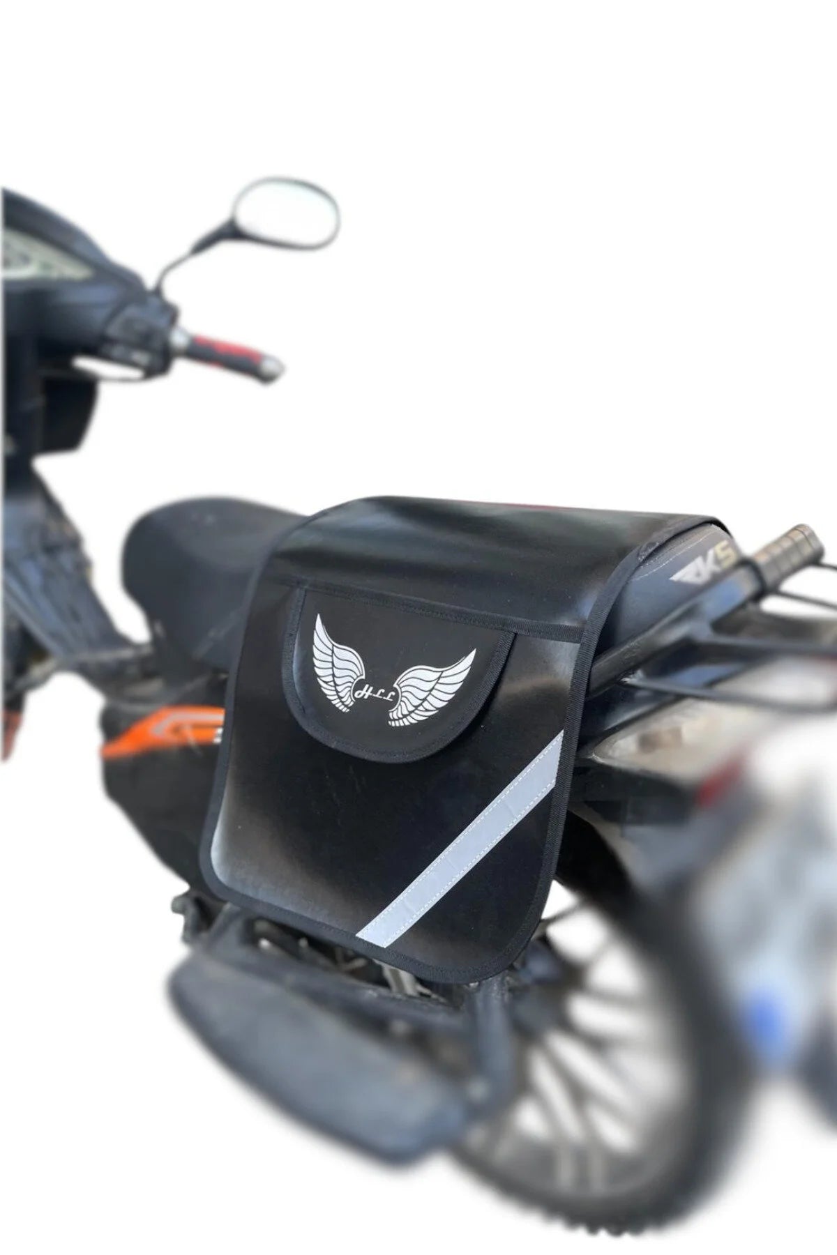 Suni Deri 1 Kalite Heybe Motorsiklet Scooter Cg Cub 35 x 90 cm