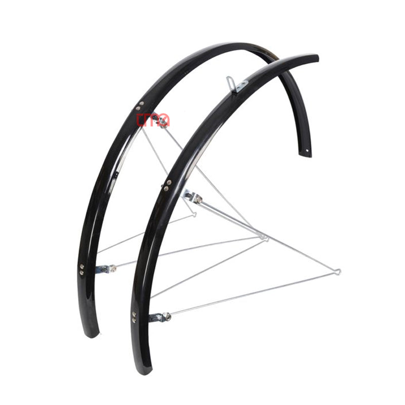 Şehir Bisikleti Uyumlu Çamurluk – 28 Jant, SLIM Tip, İtalyan Tasarım, Siyah