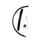 Şehir Bisikleti Uyumlu Çamurluk – 28 Jant, SLIM Tip, İtalyan Tasarım, Siyah