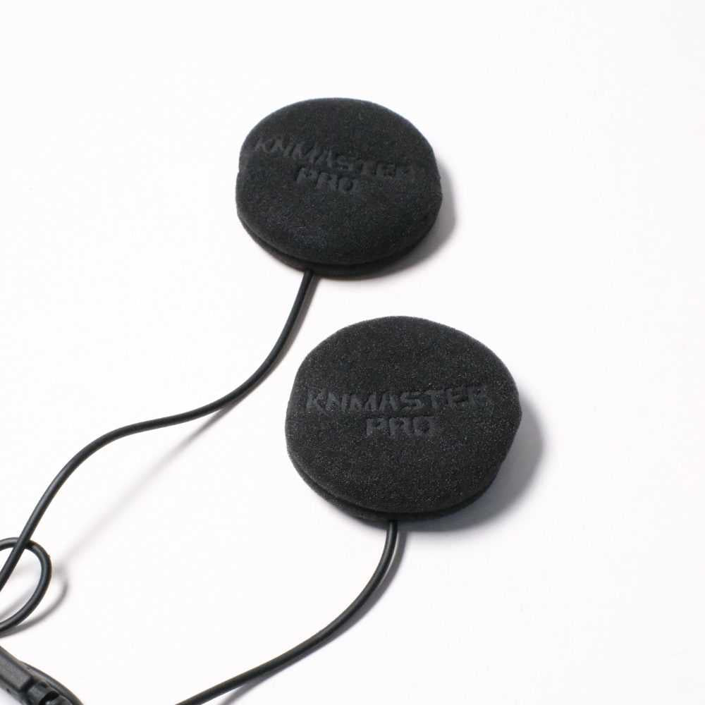 Knmaster KN2300PRO Motosiklet Kask İnterkom Bluetooth Intercom Kulaklık Seti SİYAH