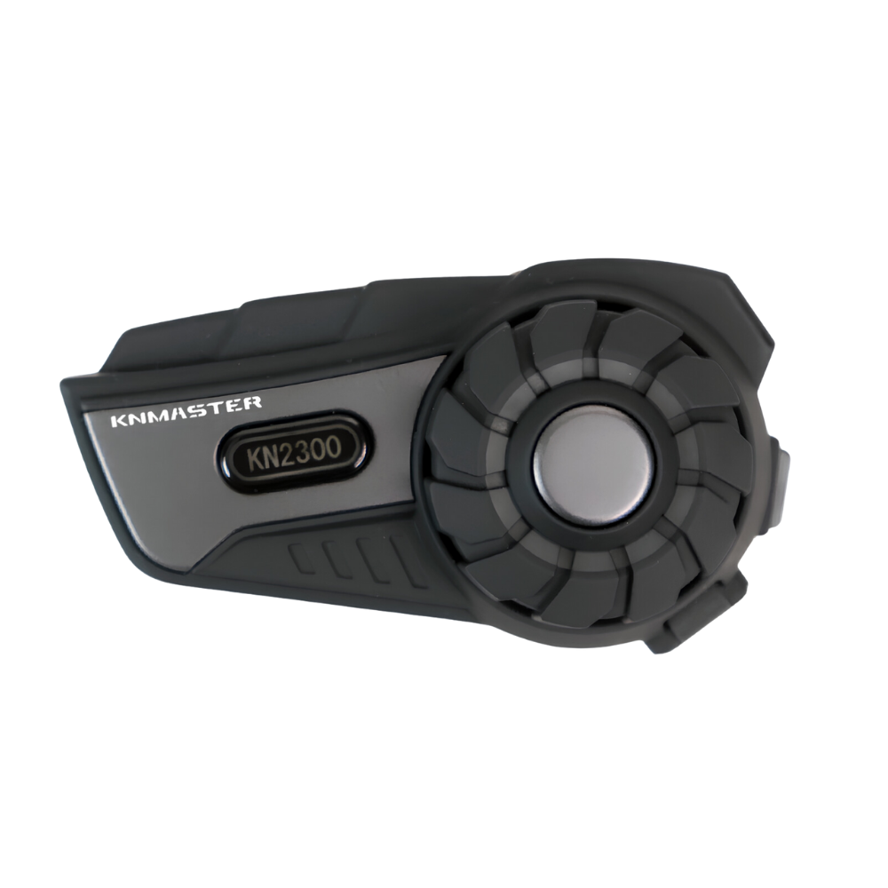Knmaster KN2300PRO Motosiklet Kask İnterkom Bluetooth Intercom Kulaklık Seti SİYAH