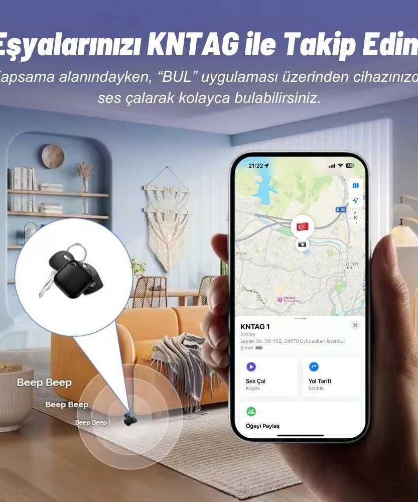 KNMASTER KNTAG 1 – Akıllı Takip Cihazı