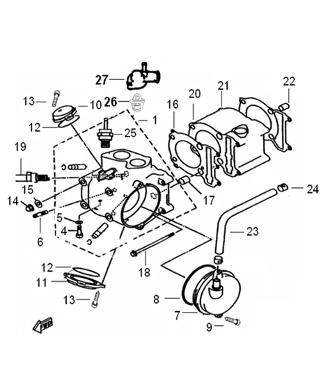 Keeway 300 Gtx Atv Silindir Kapağı 11110QM08000