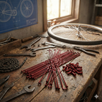 Jant Teli ve Nipeli Kırmızı 172cm-4mm 18 inc Jant Uyumlu Kıvrımlı 36 Adet