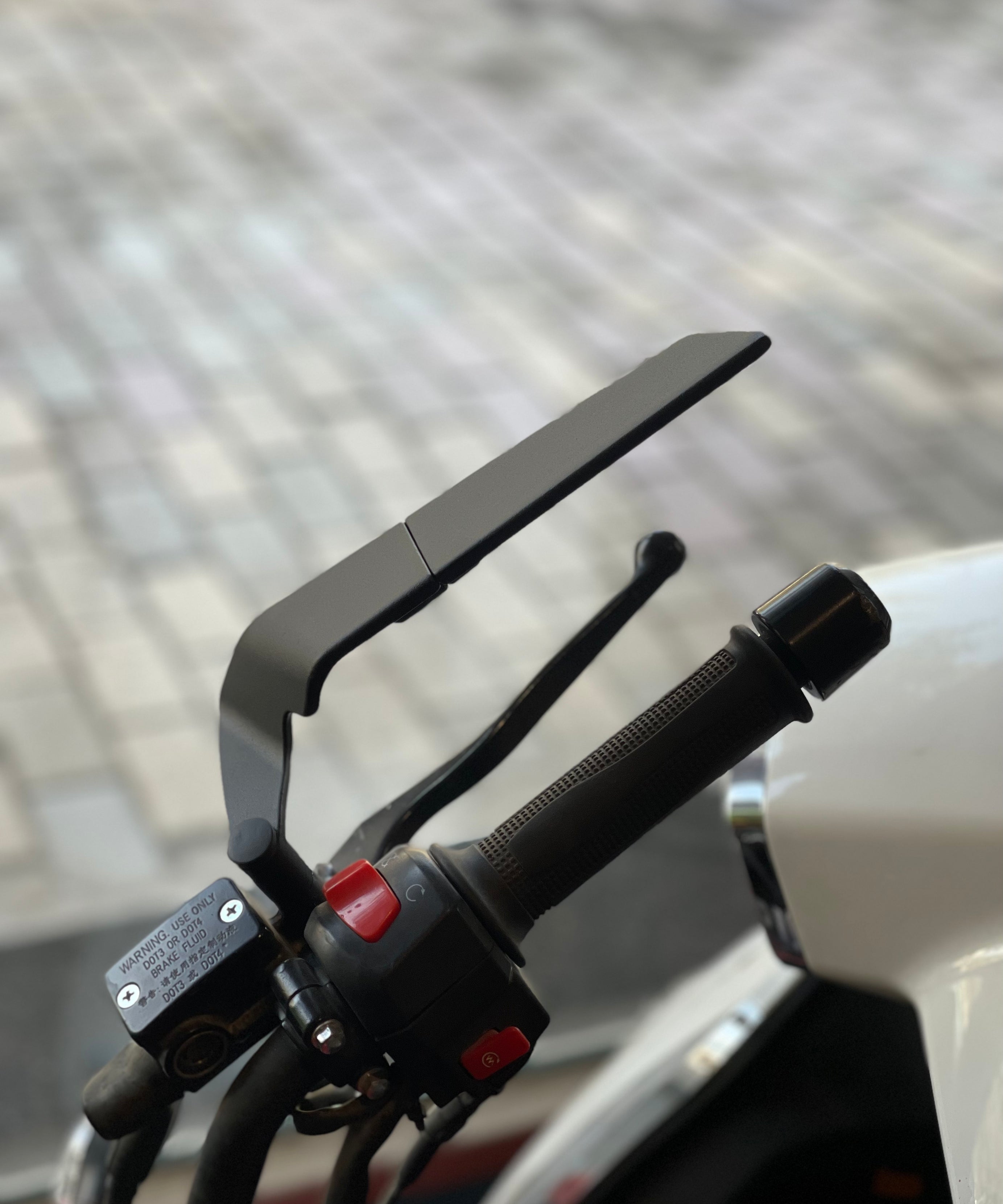 H2 Katlanır Ayna Takımı Gidon Bağlantılı 8/10 mm.