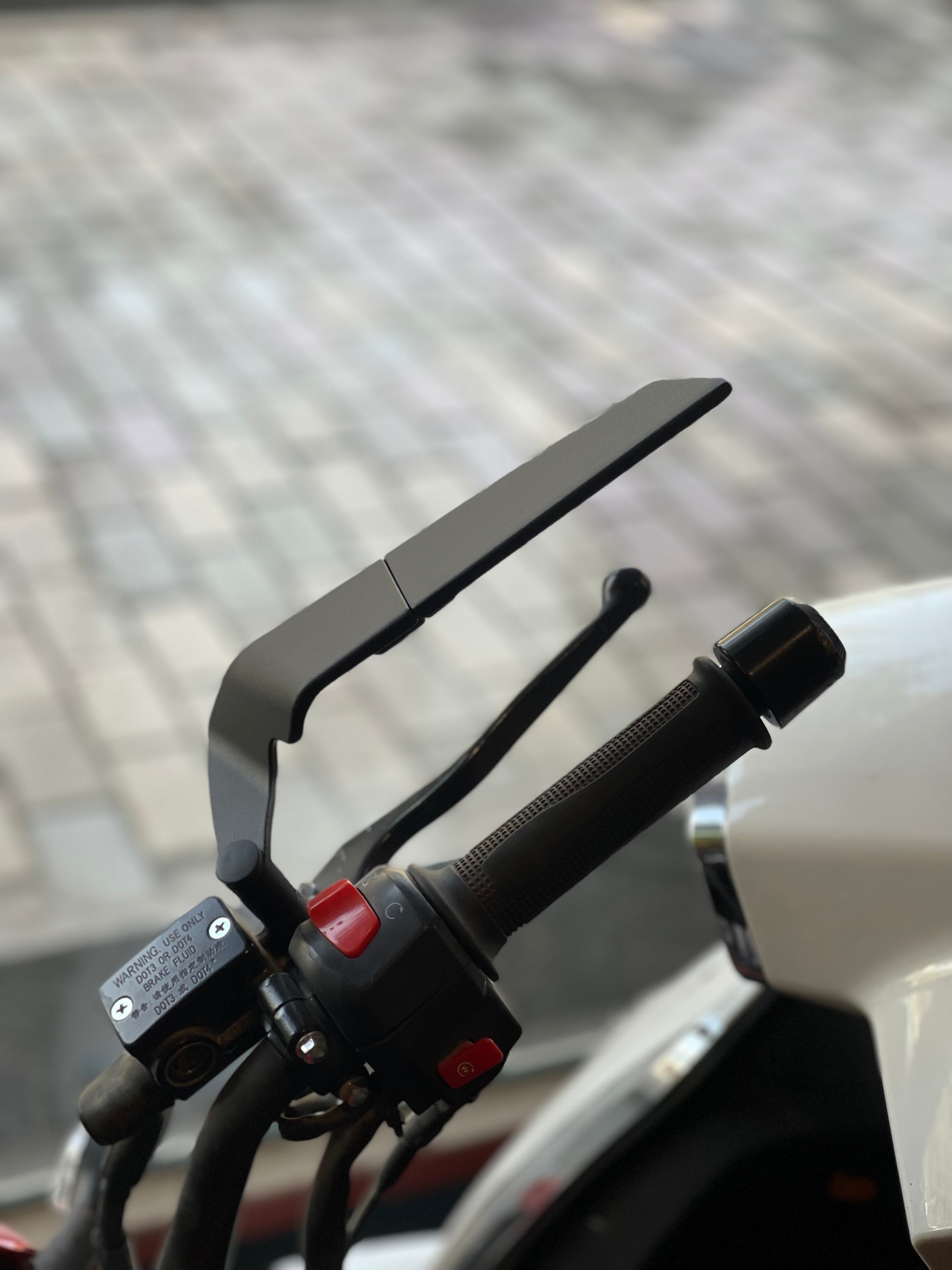 H2 Katlanır Ayna Takımı Gidon Bağlantılı 8/10 mm.