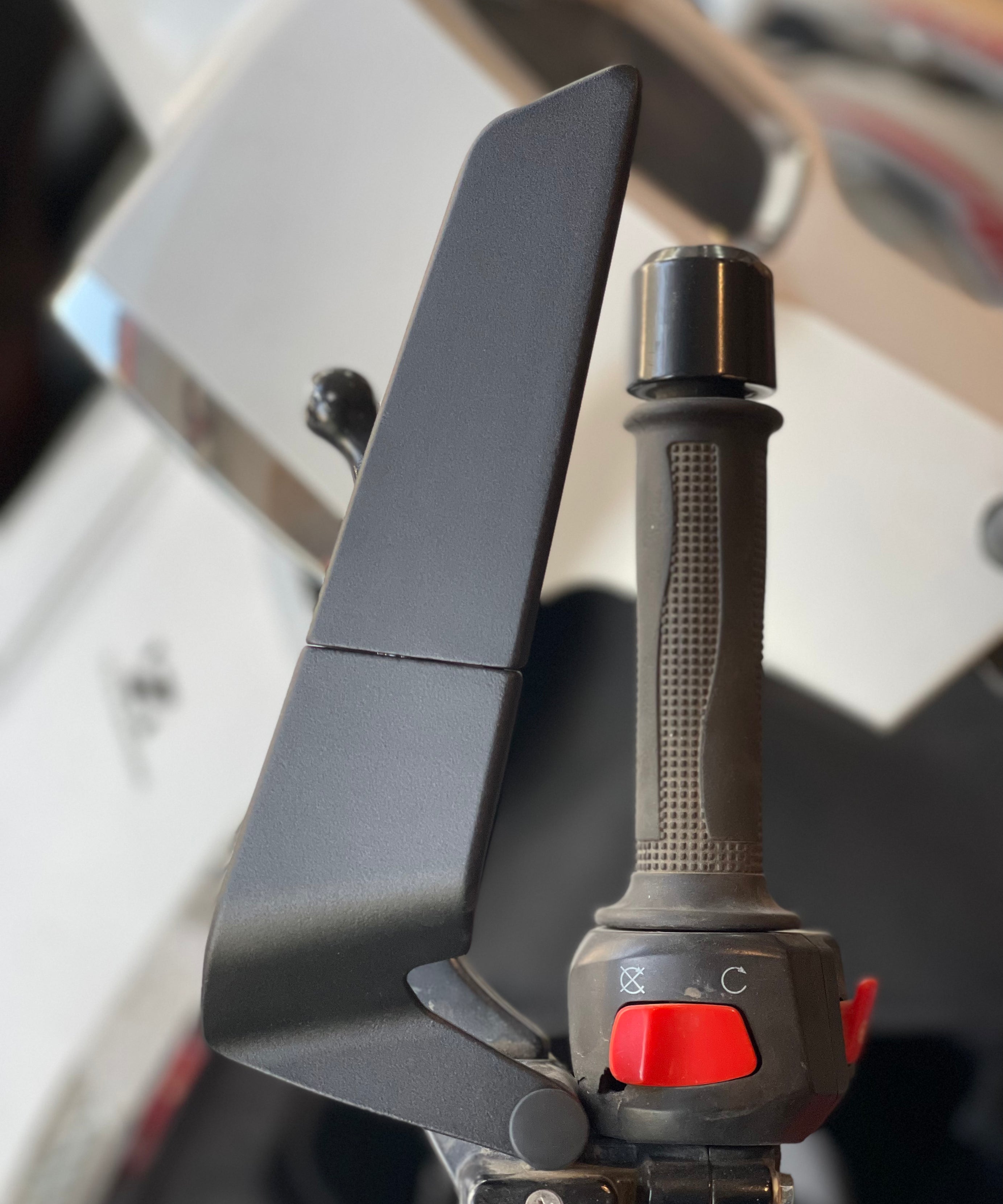 H2 Katlanır Ayna Takımı Gidon Bağlantılı 8/10 mm.