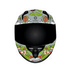 Shiro Full Face Sh-667sv Blaster Old Skull Güneş Gözlüklü Kask