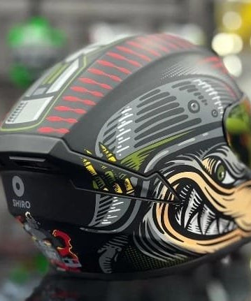 Shiro Fighter Wild Dog Full Face Kask