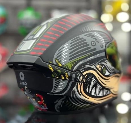 Shiro Fighter Wild Dog Full Face Kask