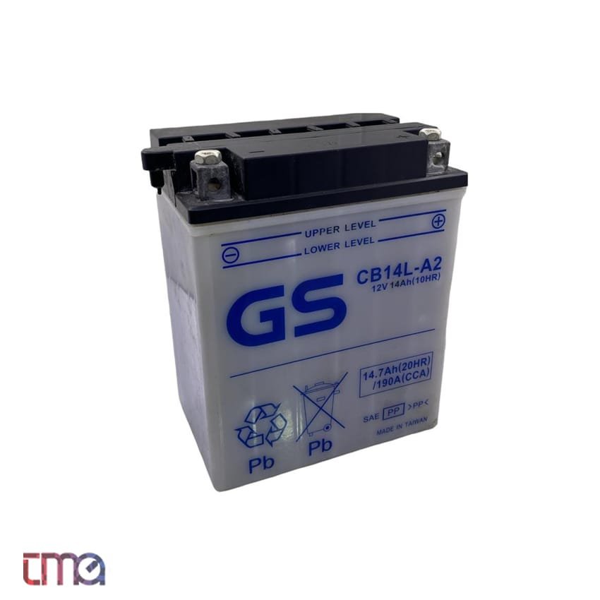 GS ( CB14L-A2) 12V 14Ah (10HR) Akü