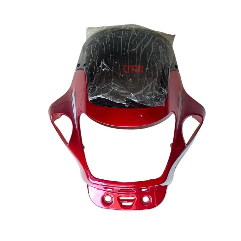 Motosiklet Far Muhafaza Kırmızı Muhtelif Motorlara Uyumlu