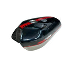 Asya As100 CG Depo ve Yan Kapak Takım Siyah Gri Orijinal