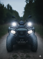 Atv-Utv ve Motosiklet Led Sis Farı Yuvarlak 12V 27W 9 LED 10-30V DC