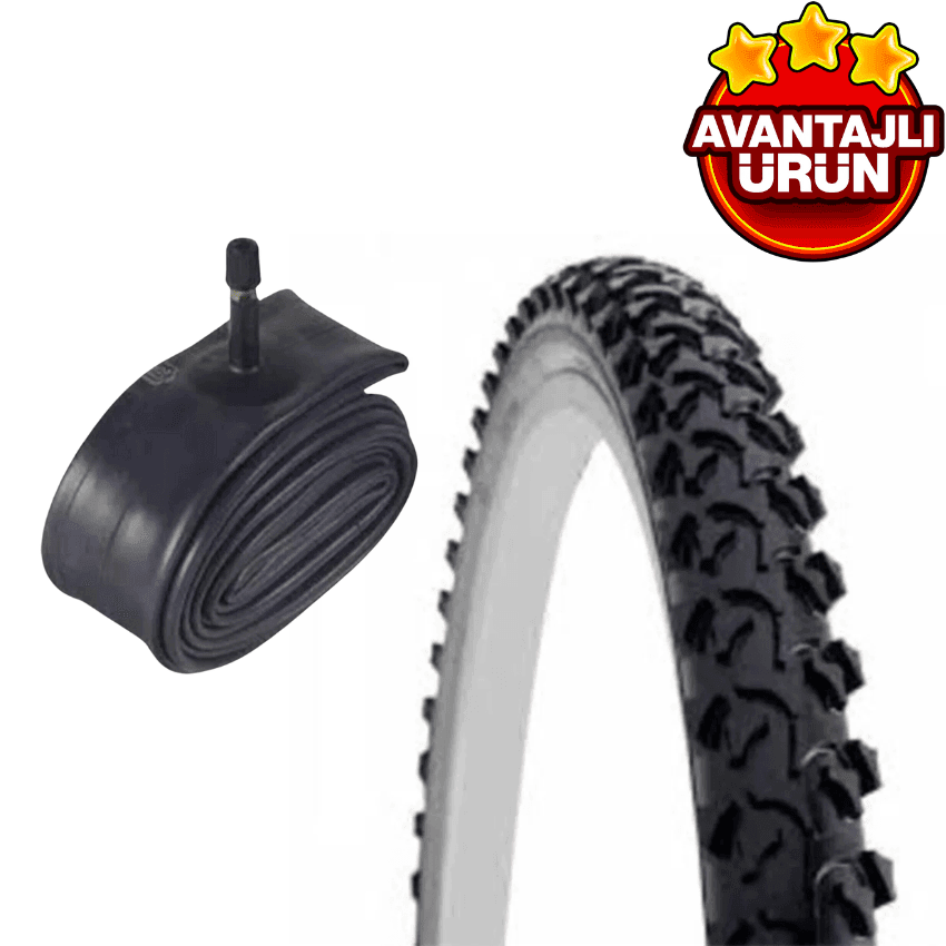 Bisiklet 24 Jant Dış ve İç Lastik Takımı