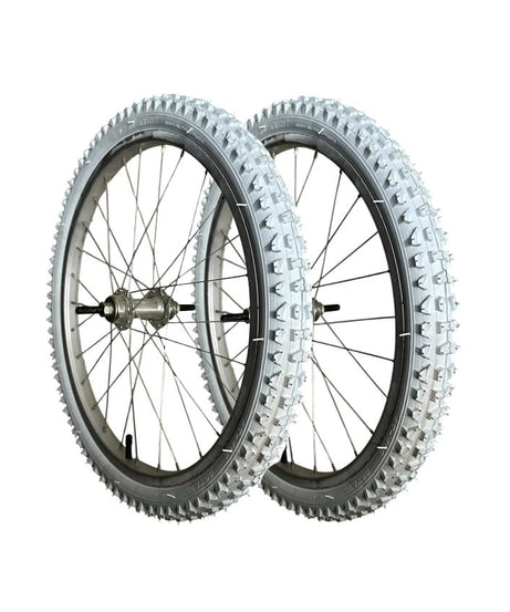 Bisiklet 20 Jant Lastik Takımı Ön Arka Beyaz Lastikli