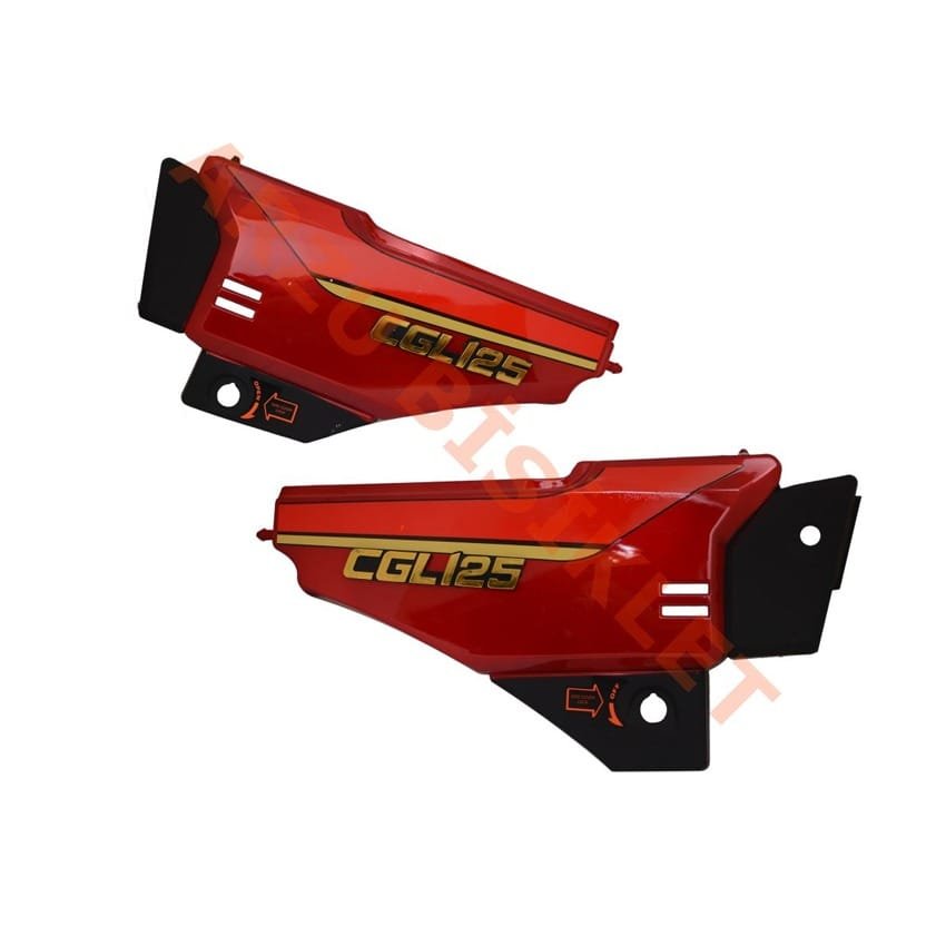 Honda CGL 125 Yan Kapak Takımı Kırmızı