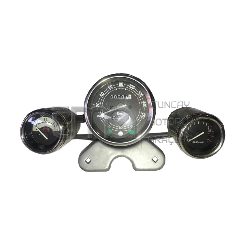 Chopper 3'lü Kilometre Saati Komple