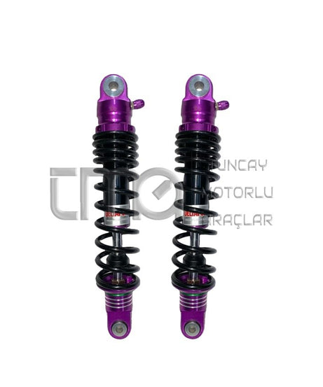 Delta Force Arka Amortisör Takımı (Mor-Siyah)