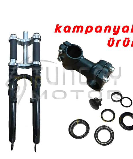 26" Downhill Maşa + Gidon Boğazı + Boğaz Bilya Takımı