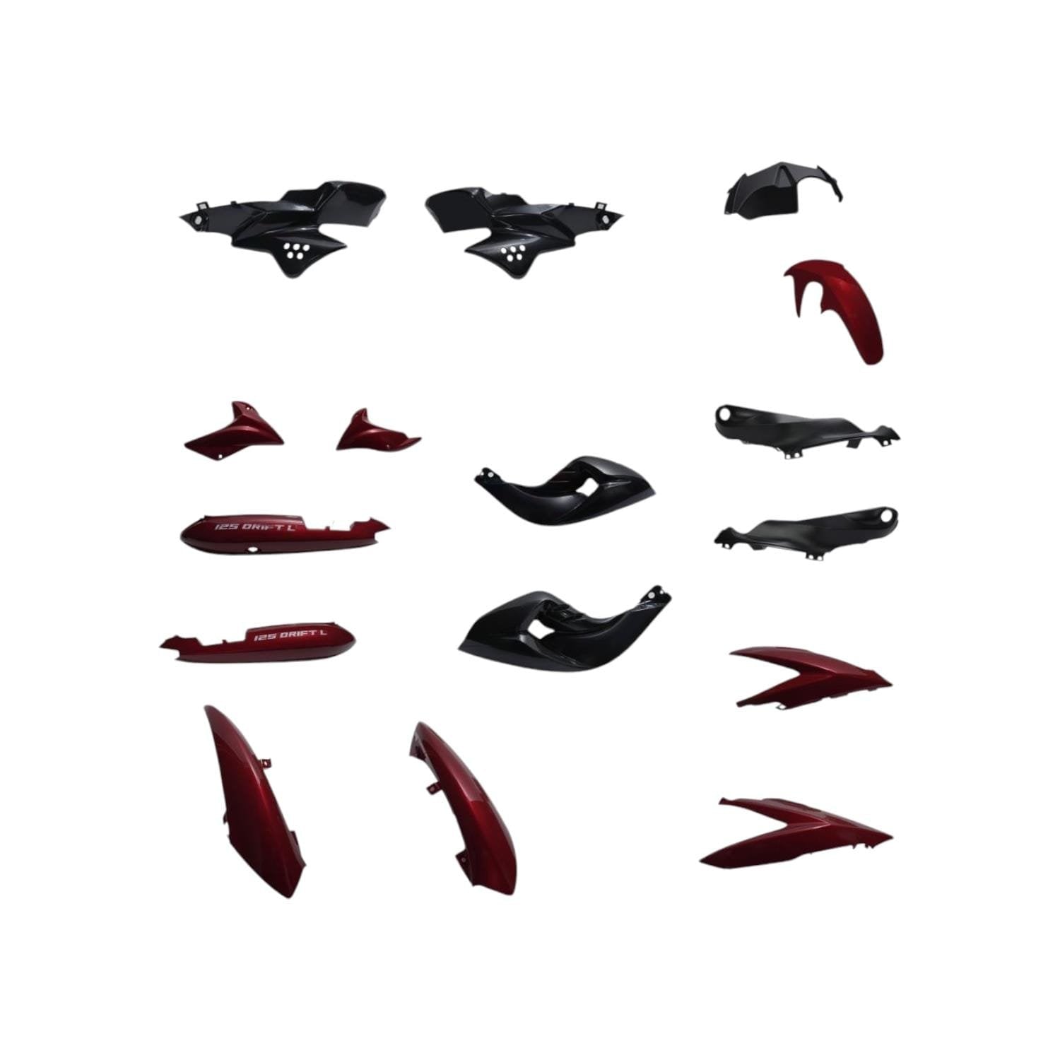 Mondial Drift L Kaporta Seti Kırmızı