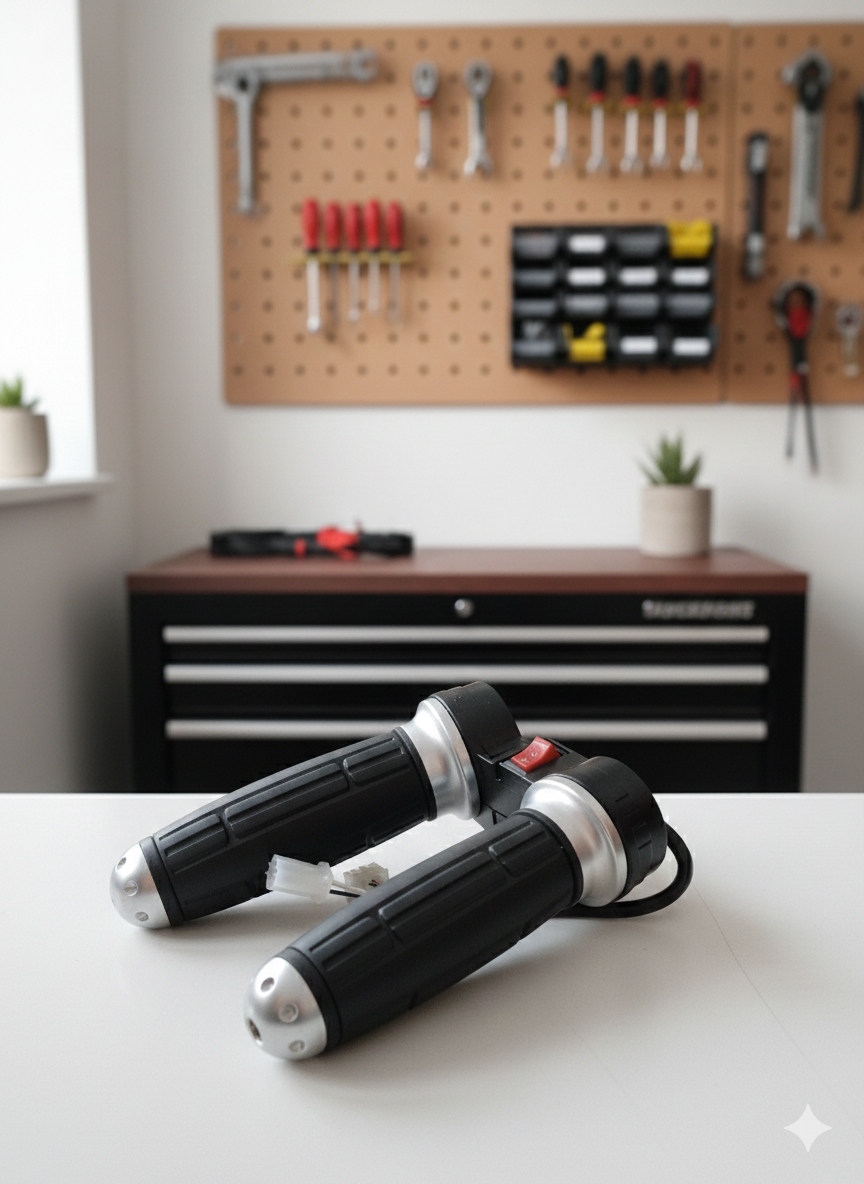 3 Tekerli Elektrikli Motor Geri Vitesli Ileri 3 Vitesli Gaz Kolu