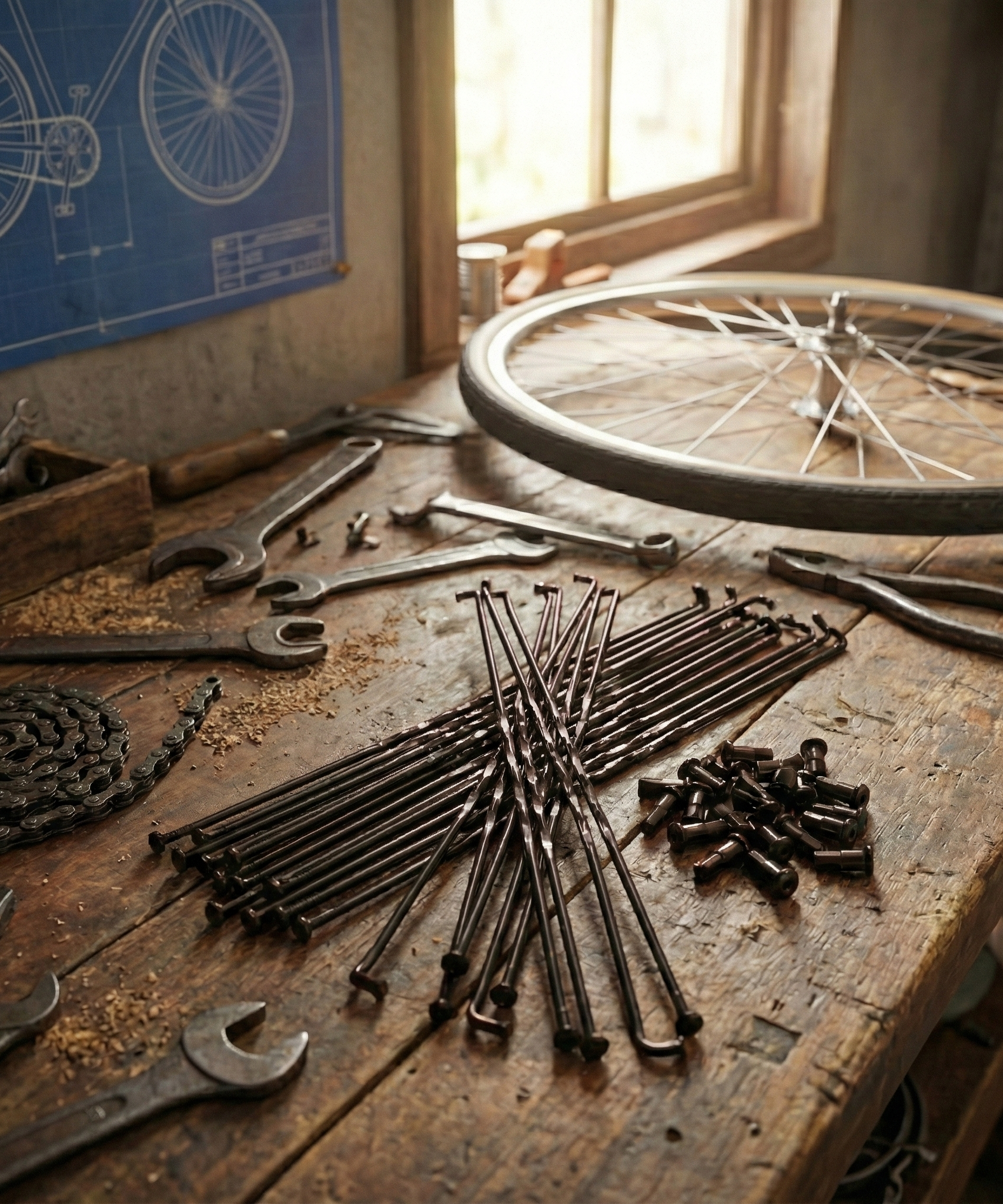 Cg Çita Uag Jant Teli ve Nipeli Siyah 17 inc Jant Uyumlu Kıvrımlı 36 Adet