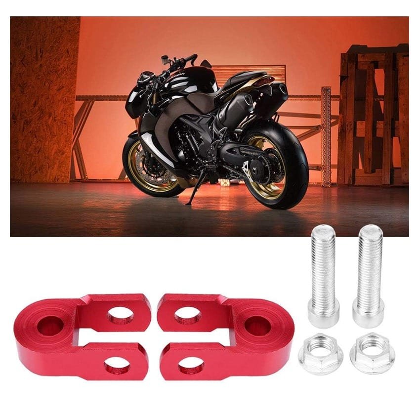 Universal Arka Amortisör Yükseltici Takım Kırmızı