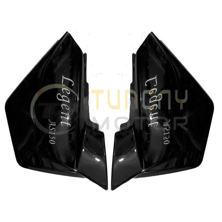 Asya 150 Legend Wind Yan Kapak Takım (Siyah)