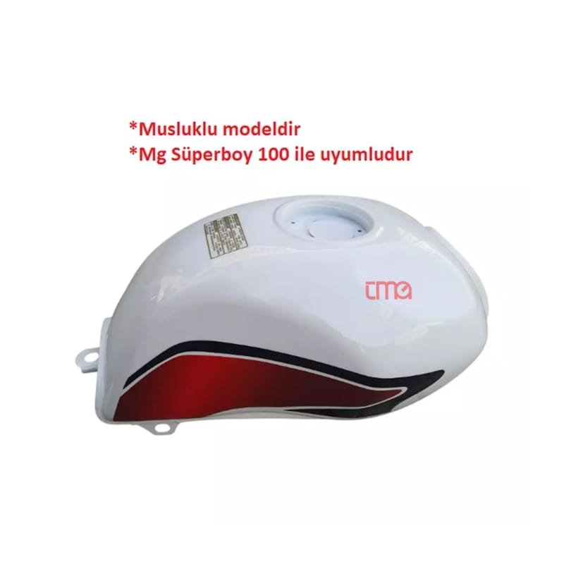 Mondial MG Süperboy Benzin Deposu Beyaz