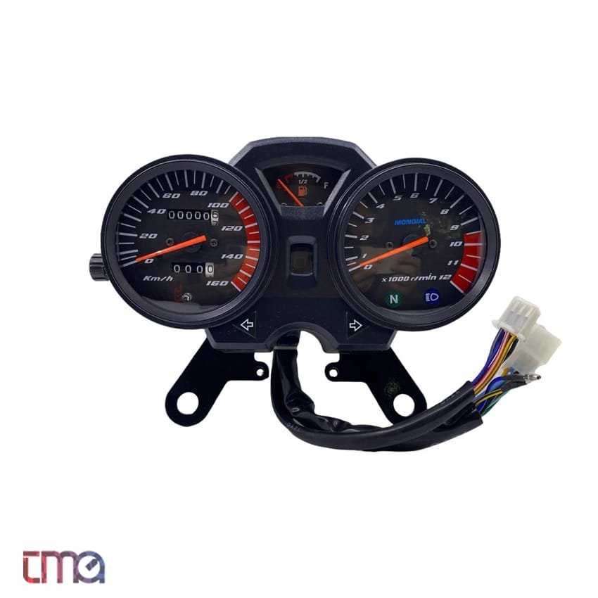 Mondial 150 MG Süperboy Gösterge Paneli Kilometre Saati Komple Orijinal Tek Halat