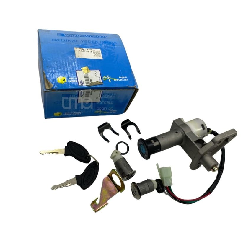 Mondial 150 ZC Kilit Seti Orijinal