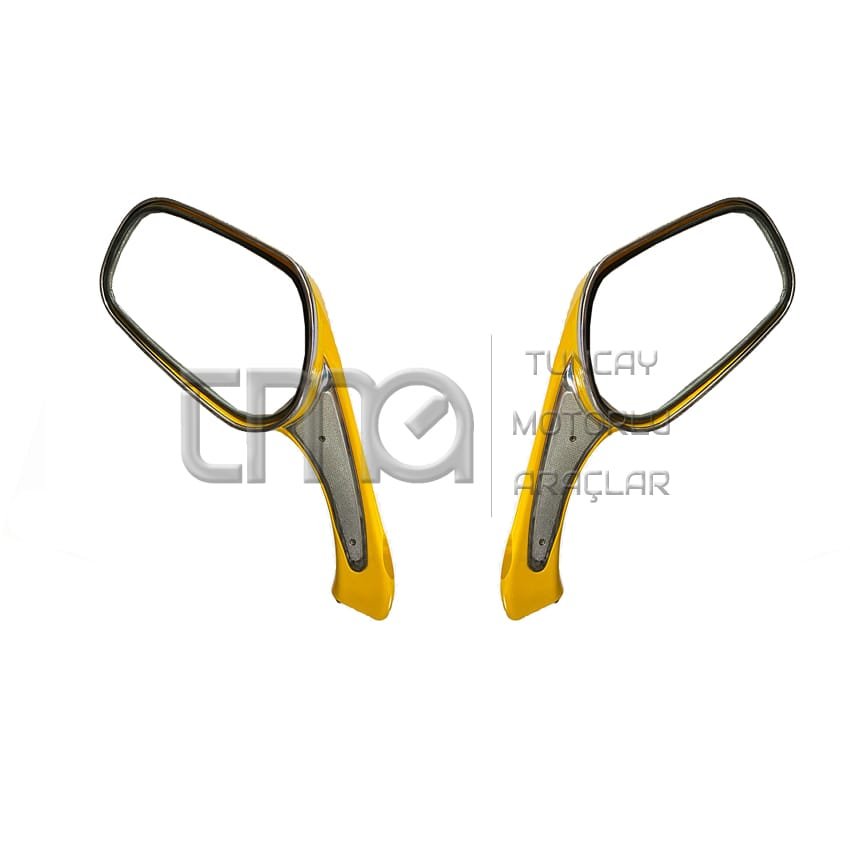 Mondial 151 RS Scooter Sinyalli Ayna Takımı Sarı