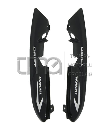 Mondial MH Drift Sele Altı Yan Kapak Sağ Sol Siyah Orijinal