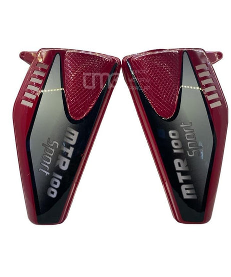 Motoran 100 Sport Yan Kapak Kırmızı Takım