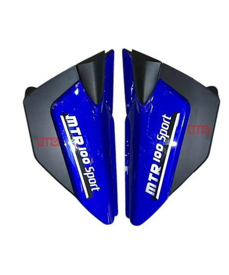 Motoran MTR 100 Sport Yan Kapak Sağ Sol Takım Mavi Orijinal