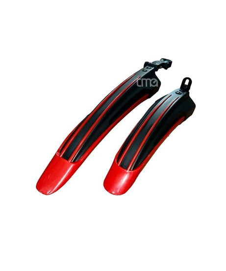 Bisiklet Çamurluk Ön Arka Takım Mtb 24 ve 26 Jantlar için Uyumlu