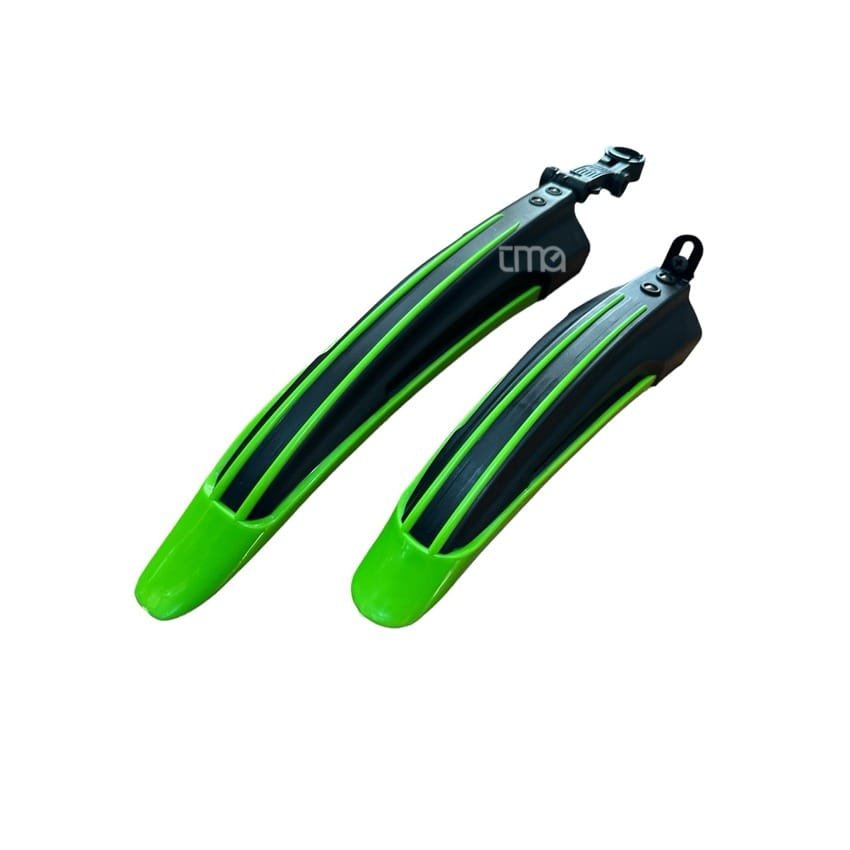 Bisiklet Çamurluk Ön Arka Takım Mtb 24 ve 26 Jantlar için Uyumlu