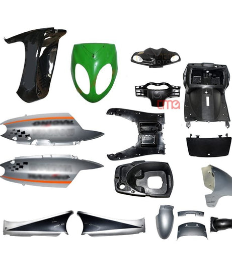 Scooter 150 Patlak Göz Modeli Kaporta Seti Karışık Renk 17 Parça