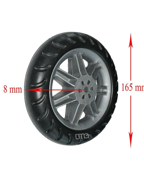 Çok Amaçlı Plastik Dolma Teker 165mm