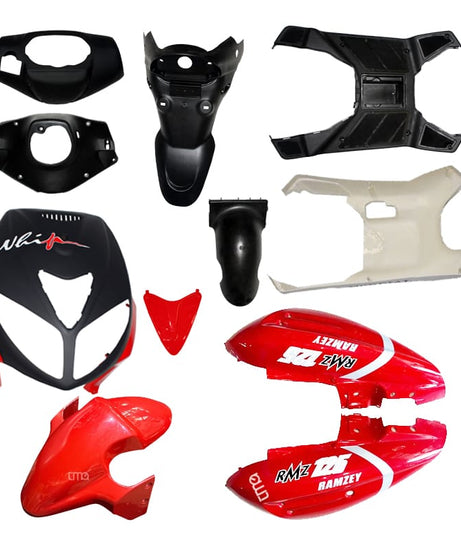 Ramzey Rmg Moto Gusto B08 B09 125T-22 Scooter Uyumlu Kaporta Seti