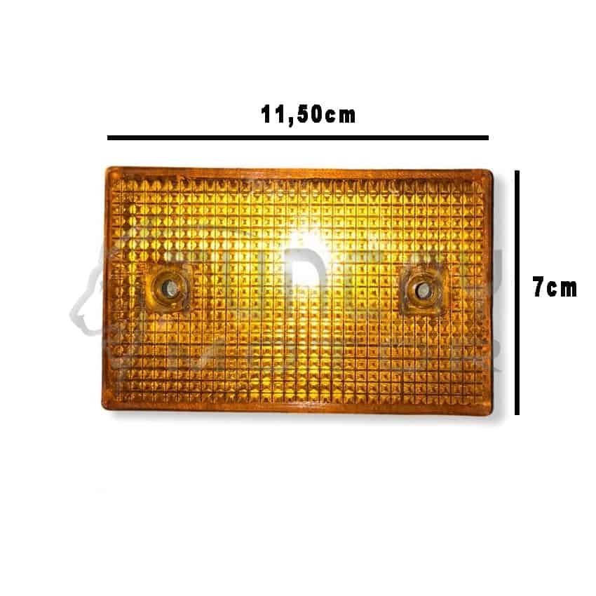 Reflektör Yansıtıcı Sarı (7,00*11,50 cm)