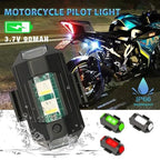 Şarjlı Mini Led Işık/motor Çakar Led/drone Işığı/anti Çarpışma Uyarı Işığı