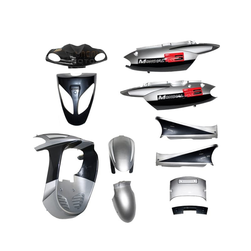 Mondial 151 RS - 150 HS Scooter Kaporta Seti 11 Parça Karma Renk