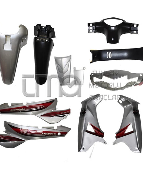 Mondial SFC Snappy-X Kaporta Seti Gri (11 Parça)